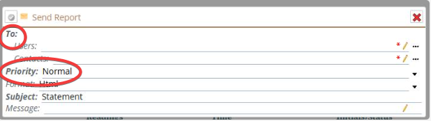 Highlights the bold text, one of the ways to tell a field is required