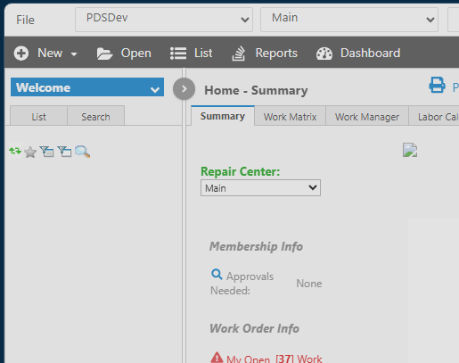 Shows the initial screen while waiting for all the code and other information to load from the server.