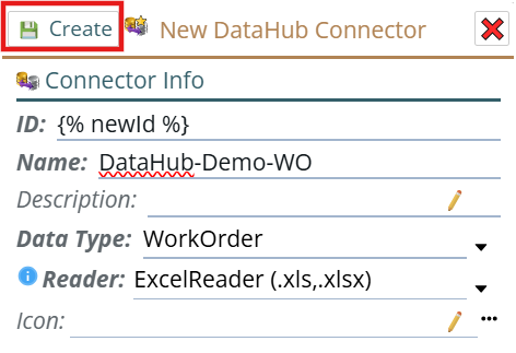 connector create