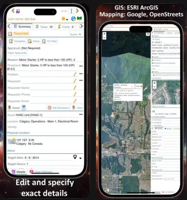 Shows 7th and 8th screens in the Apple store