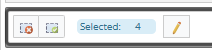 Shows the edit button