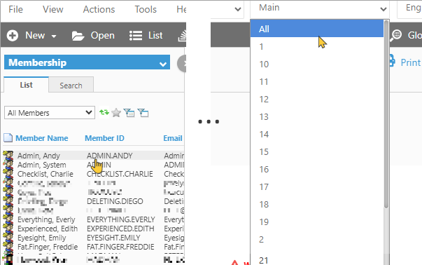 Shows picking user and picking repair center