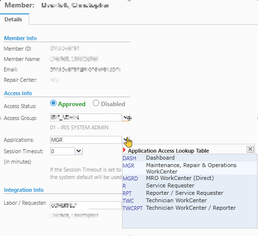 Shows that it claims MGR is selected