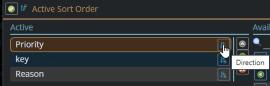 Shows the direction for priorties