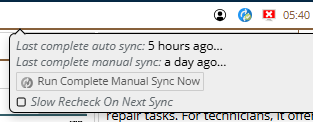 Shows it has been quite a while since we successfully connected to the server