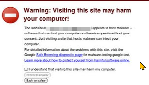 Another 'insecure' site sample image