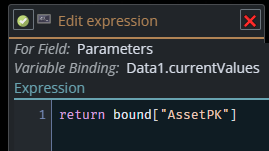Shows typing in the JavaScript code