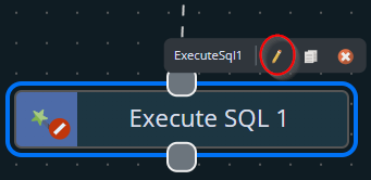 Shows UI to edit the event
