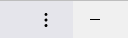 Shows 3 dot when no upgrade is present