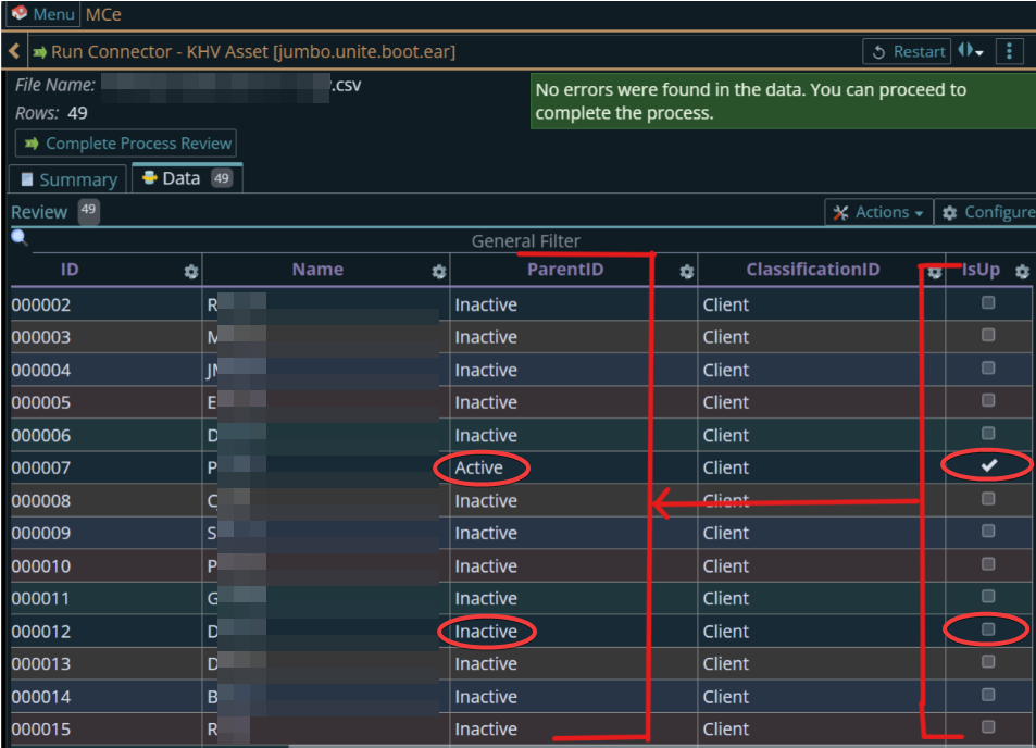 Shows populating the ParentID using manupulators