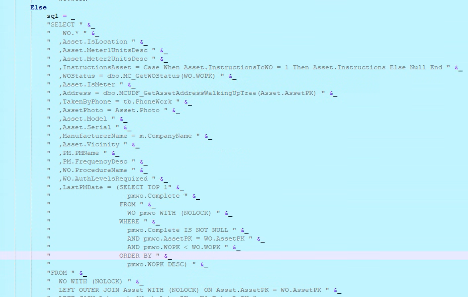 shows 2nd place we fixed the code for this example (this is common in Accruent asp reports)
